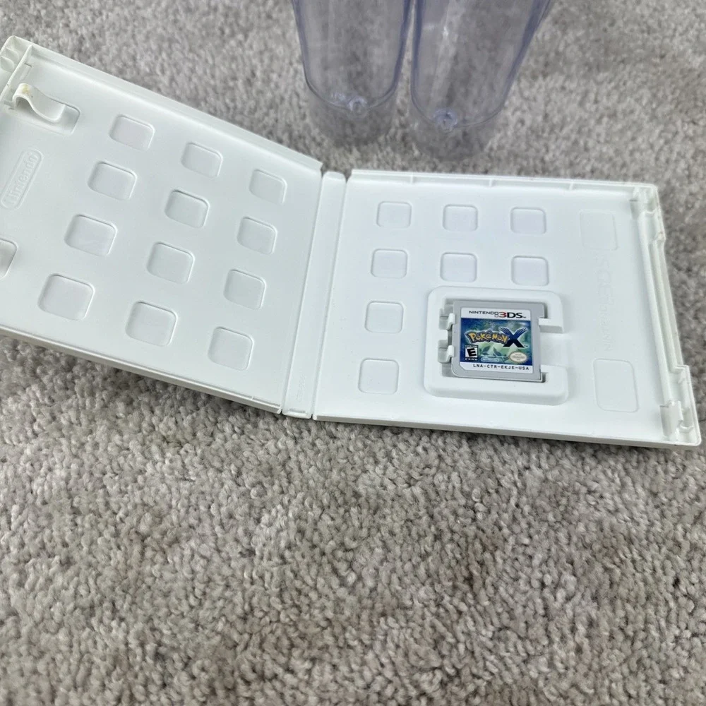 Pokémon X 3DS Authentic Tested in Box w/ Case NO Manual